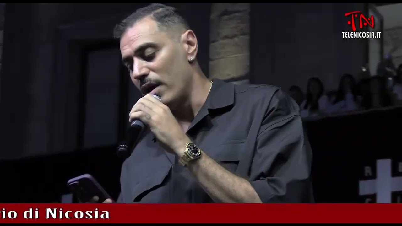 Marracash Cittadino onorario di Nicosia - INTERVENTO INTEGRALE