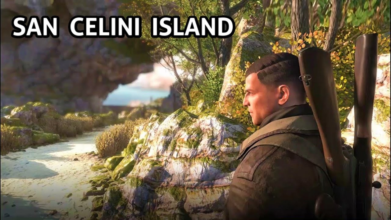 Sniper Elite 4 - Campaign Mission 1 - San Celini Island - 100% Objective Completion Walkthrough