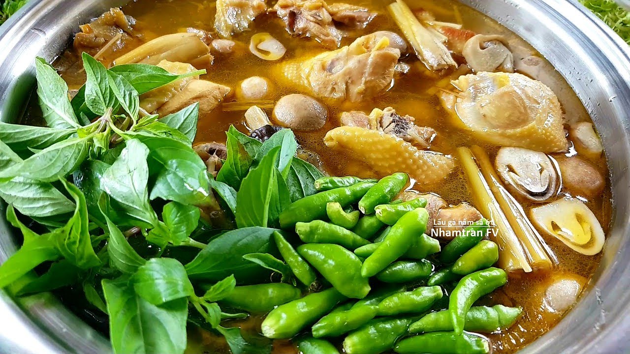 LẨU G&Agrave; NẤM SẢ ỚT Thơm ngọt đậm vị sả ớt v&ocirc; c&ugrave;ng ngon rất đơn giản v&agrave; dễ nấu tại nh&agrave; |Nhamtran FV