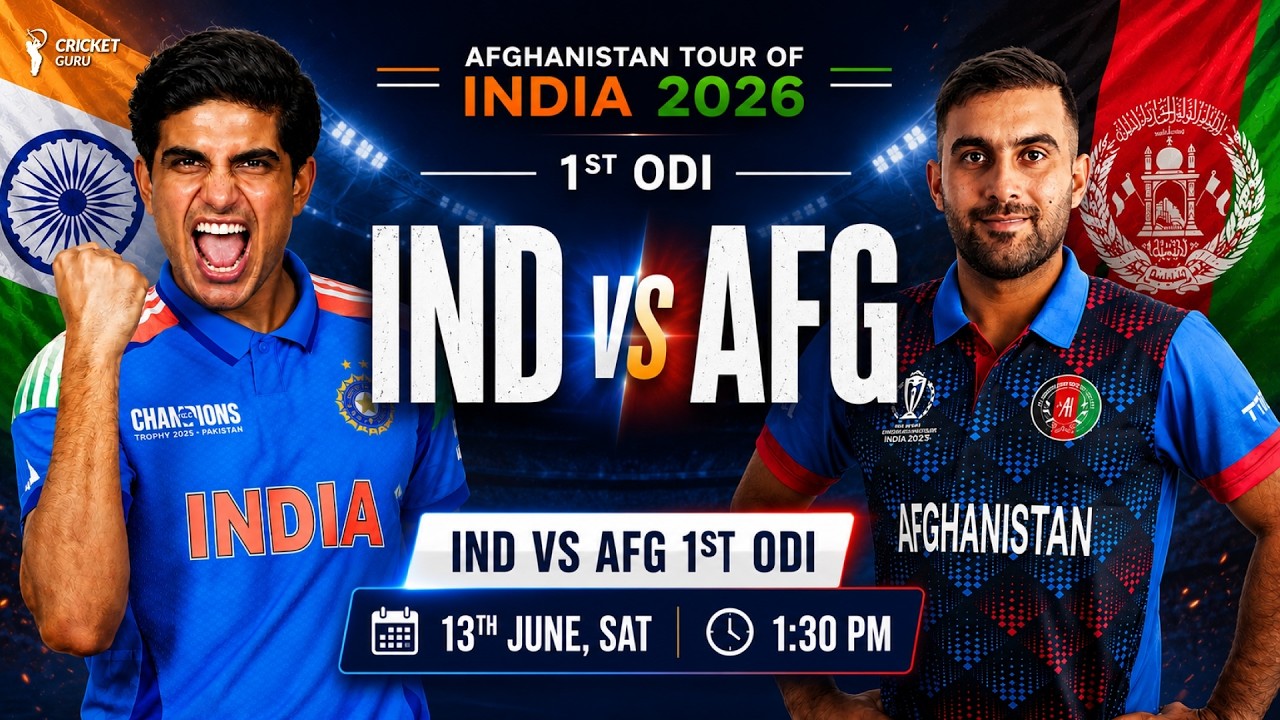 IND vs AFG 1st ODI MATCH Prediction, Can Afghanistan Shock India? | Match Preview