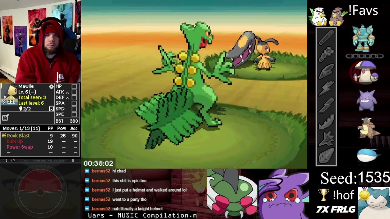 Kaizo/Survival Ironmon | Pokémon BW2/XY | Sketch Sceptile! |  Nov 1st, 2025