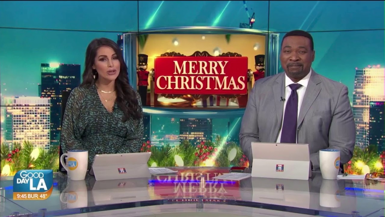 Nayah Damasen on Good Day LA Love Actually Live, Underneath the Tree