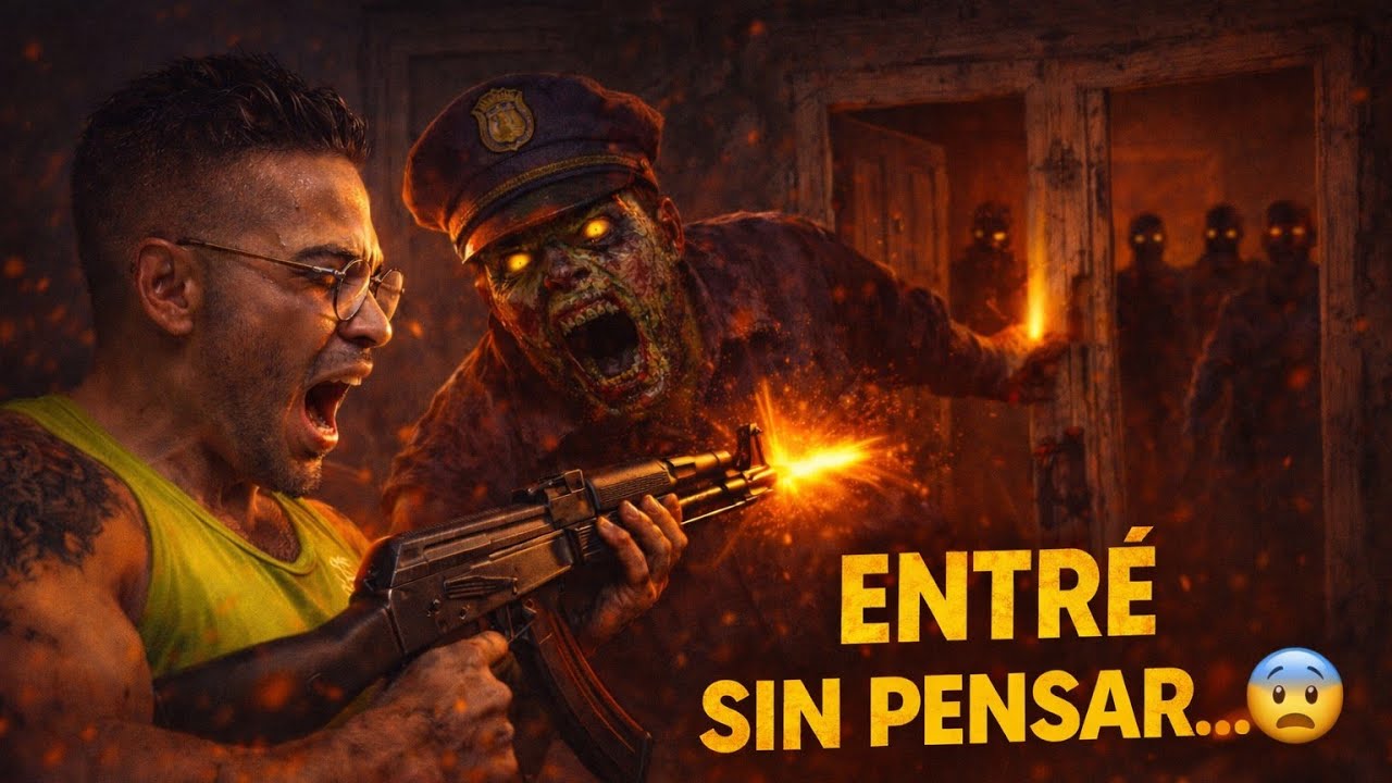 👉 NO ESTOY LISTO… LOS ZOMBIES POLI CASI ME MATAN | 7 Days to Die