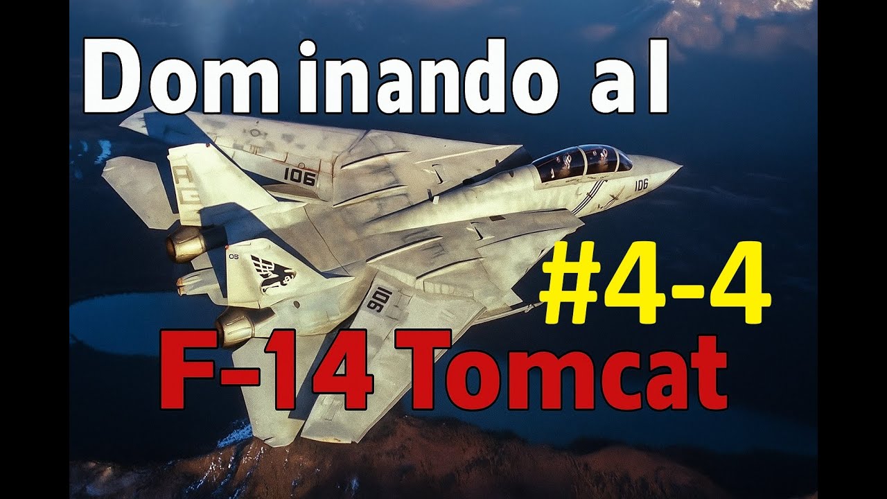 F-14 Cap. 4-4 | De oro a platino | Puros bots 😠 | METALSTORM 🛩️