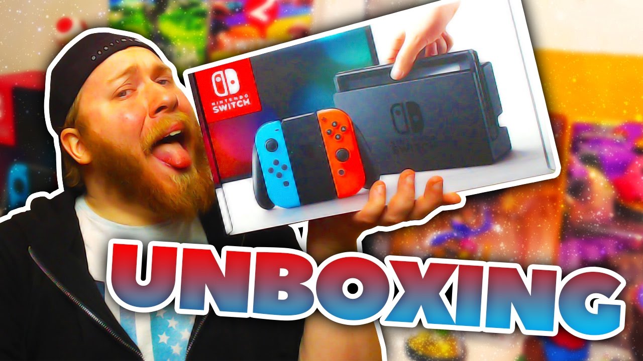 Unboxing: Nintendo Switch + Breath of the Wild!