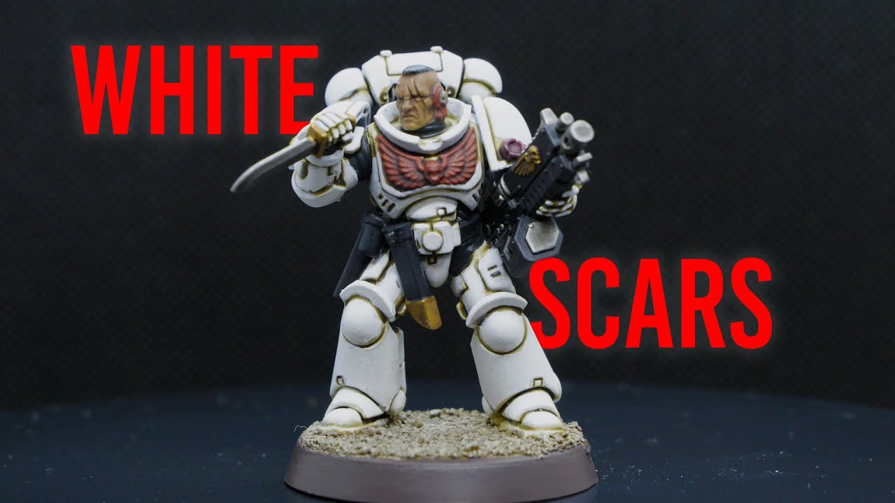 How to Paint White Scars