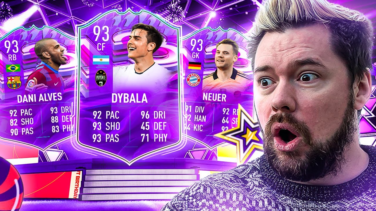 FUT Birthday Team 2 is CRACKED! 93 Fut Birthday Dani Alves!