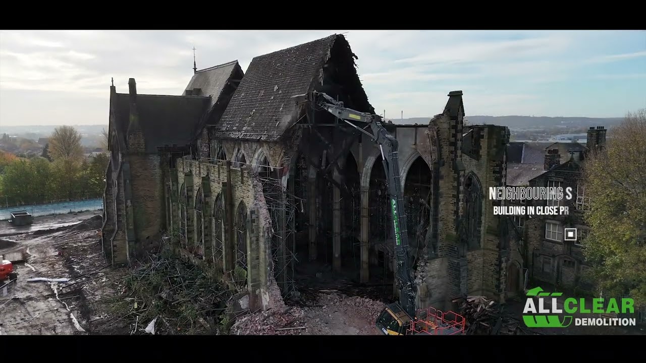 Project Showcase - Allclear Demolition - Church