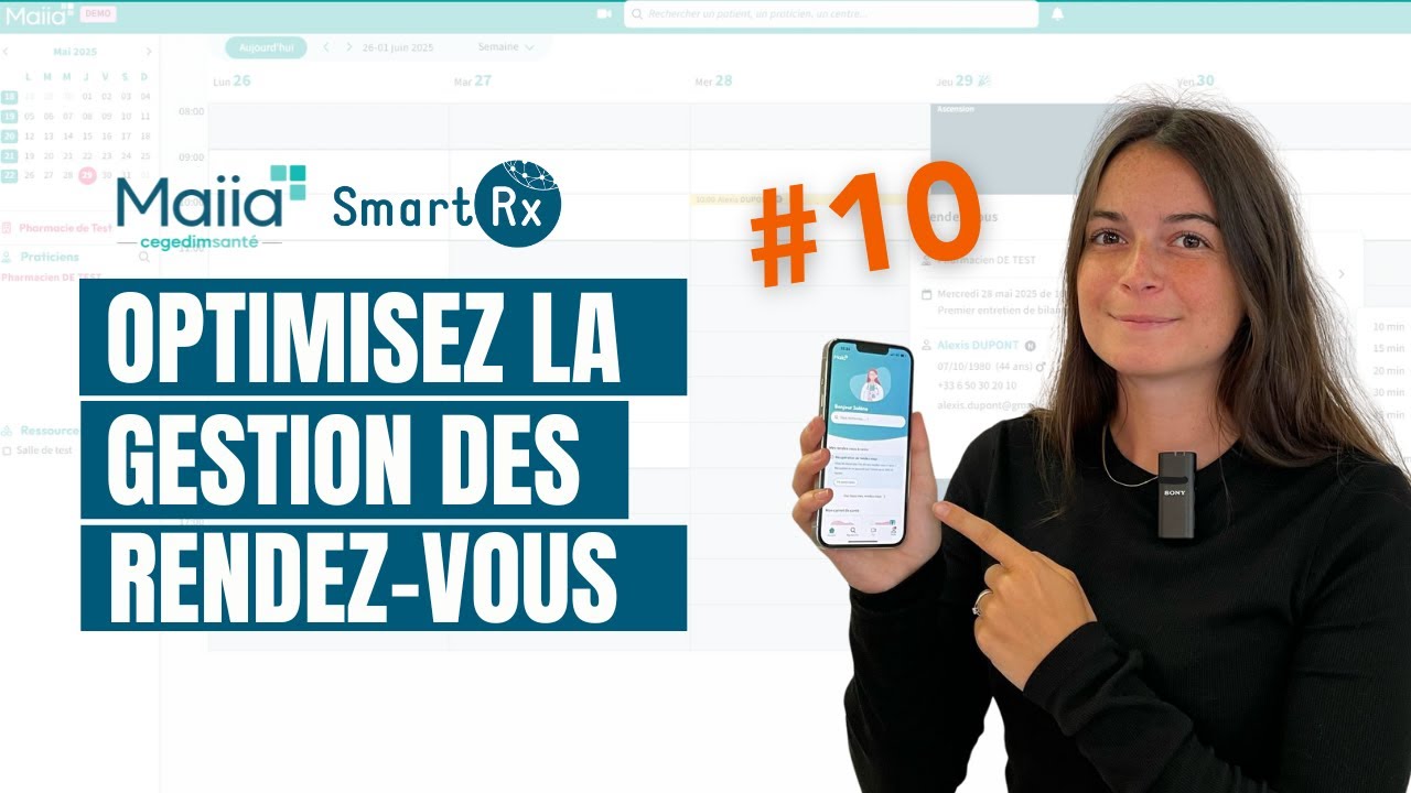 MAIIA AGENDA : Optimisez la gestion de vos rendez-vous ! / DEMOSMART