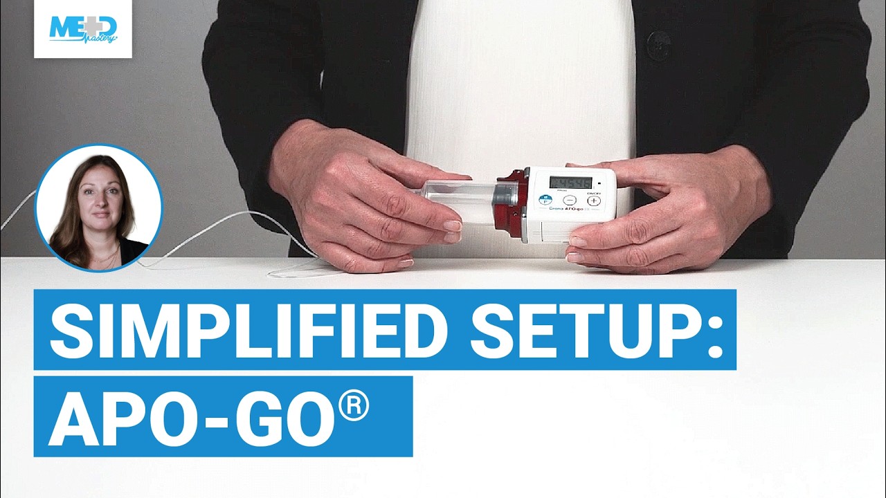 APO-go® POD: easy step-by-step guide for using the apomorphine infusion pump | Parkinson’s treatment