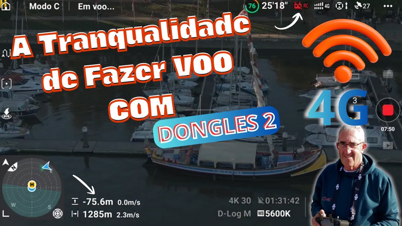 Air 3S: DONGLE 2 a REVOLUÇÃO dos Seus VOOS # dronept #dongle #voo