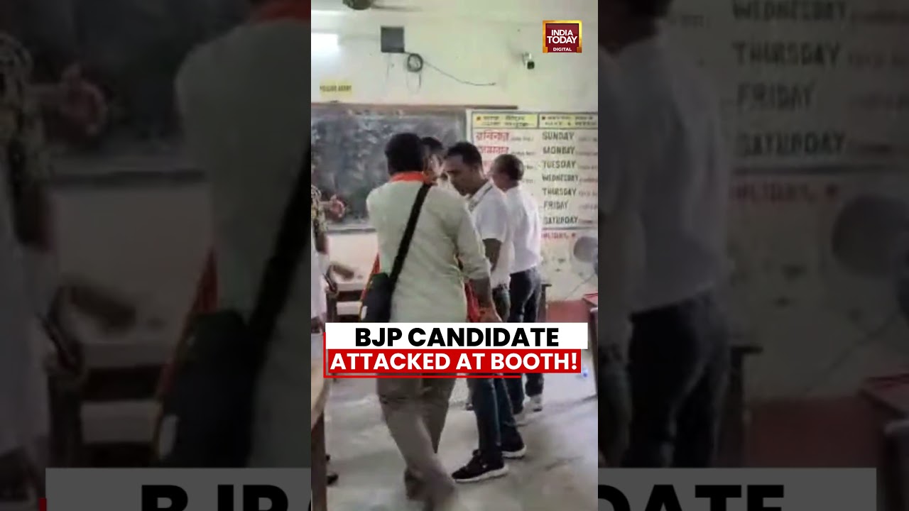 BJP's Suvendu Sarkar Allegedly Attacked At Bengal Polling Booth In Kumarganj Amid Voting Tension