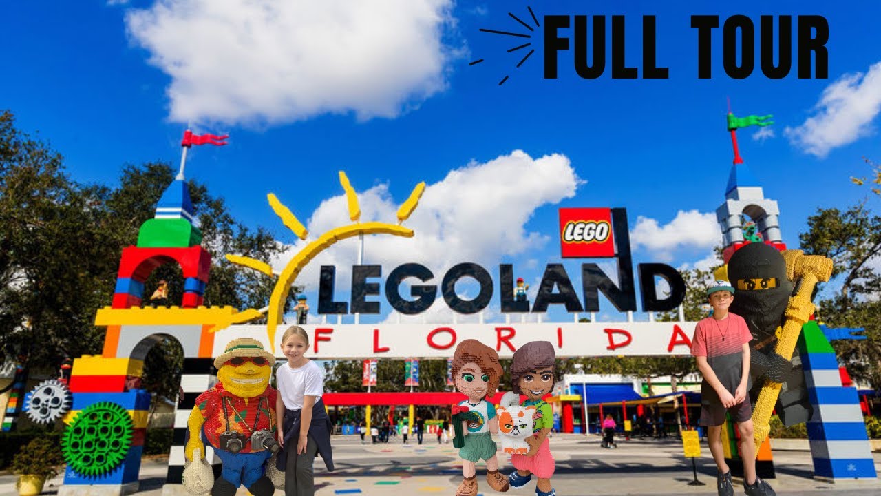 LEGOLAND Florida FULL TOUR | Legoland ATTRACTION GUIDE - ALL RIDES at Legoland Florida #legoland