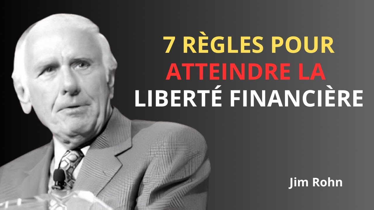 7 règles d’argent qui ont rendu Jim Rohn riche - Commencez-les à tout âge | Jim Rohn Wisdom