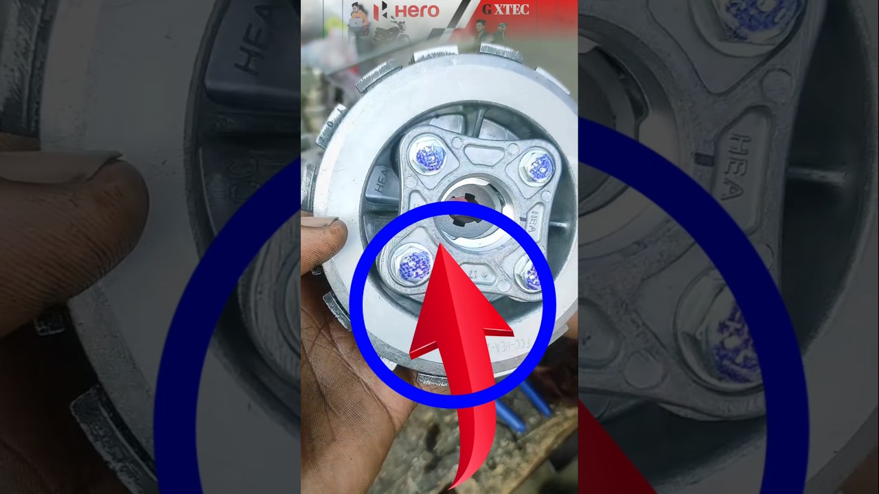 Hero Splendor Plus clutch plate assembly .💯%✅ sahi Tarika