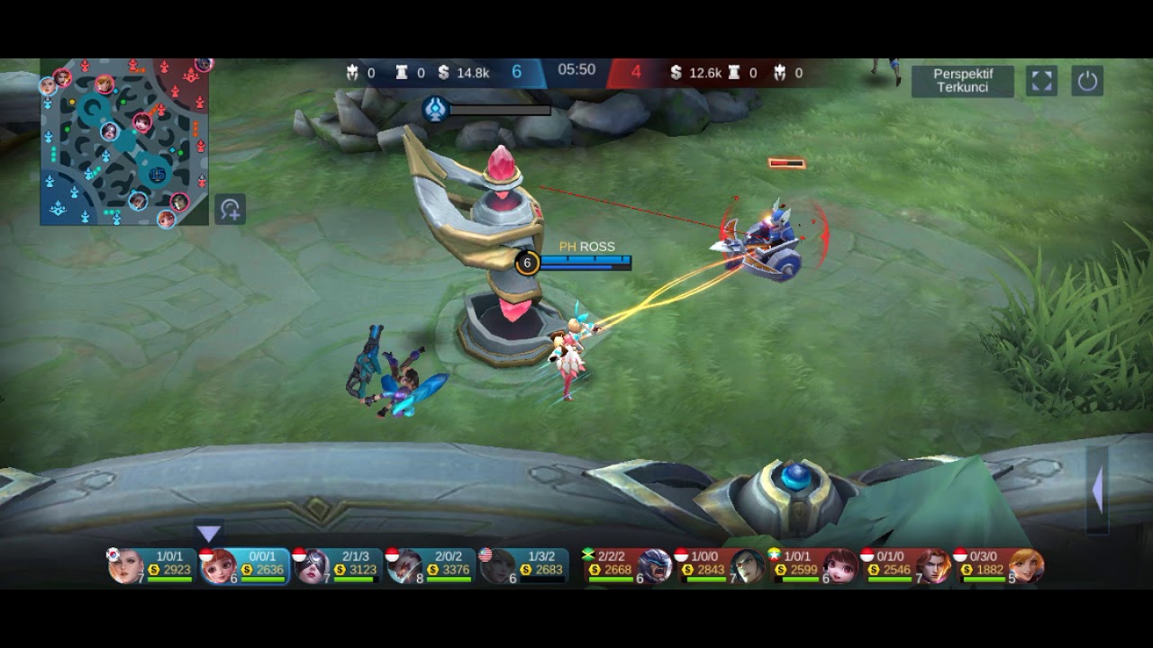 ANGELA OFFLANER | SUPPORT PALING BAR BAR | BEST SUPPORT HERO | SOLO RANK