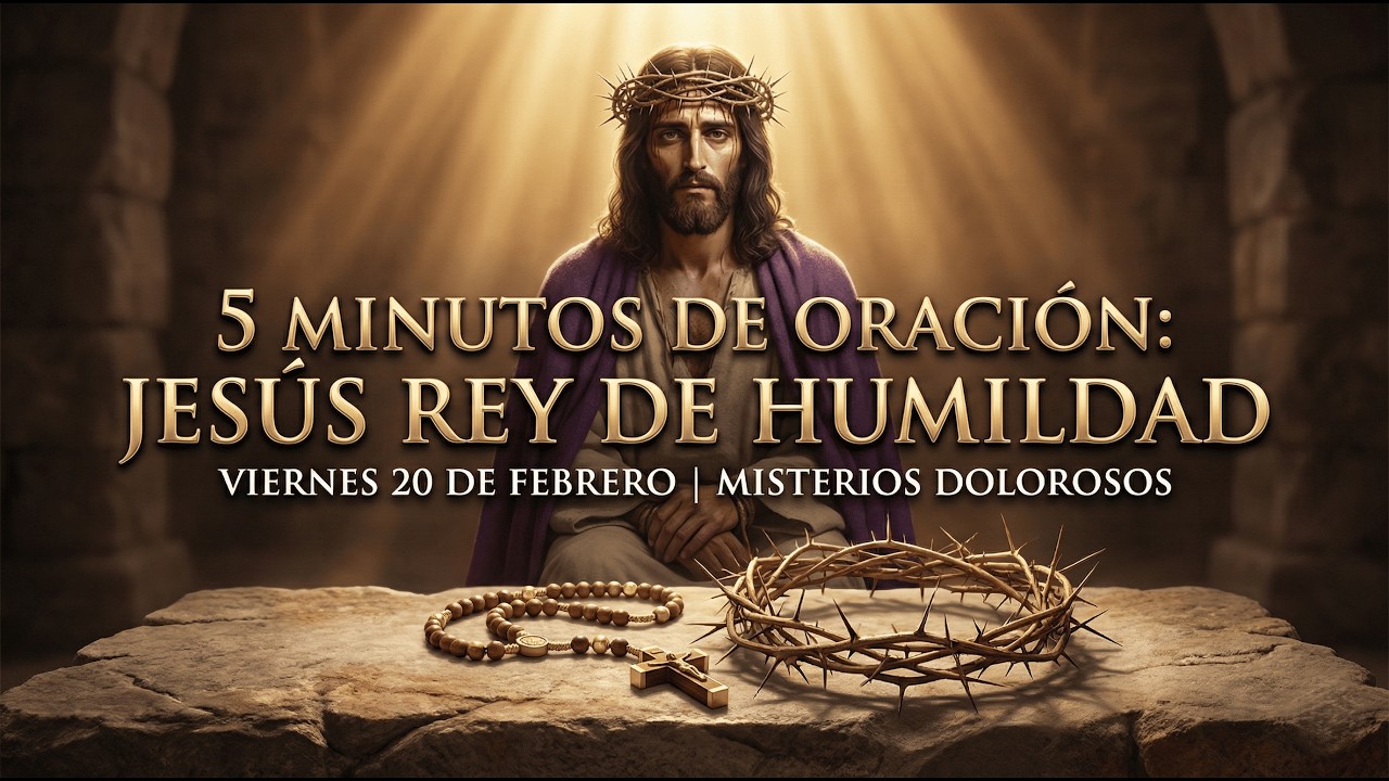 Santo Rosario Corto: La Coronación de Espinas (Viernes Doloroso) | 5 Minutos
