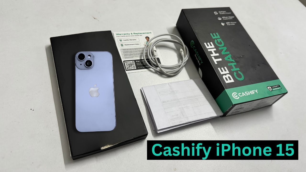 Cashify iPhone 15 Unboxing and Testing in 2026 ✅