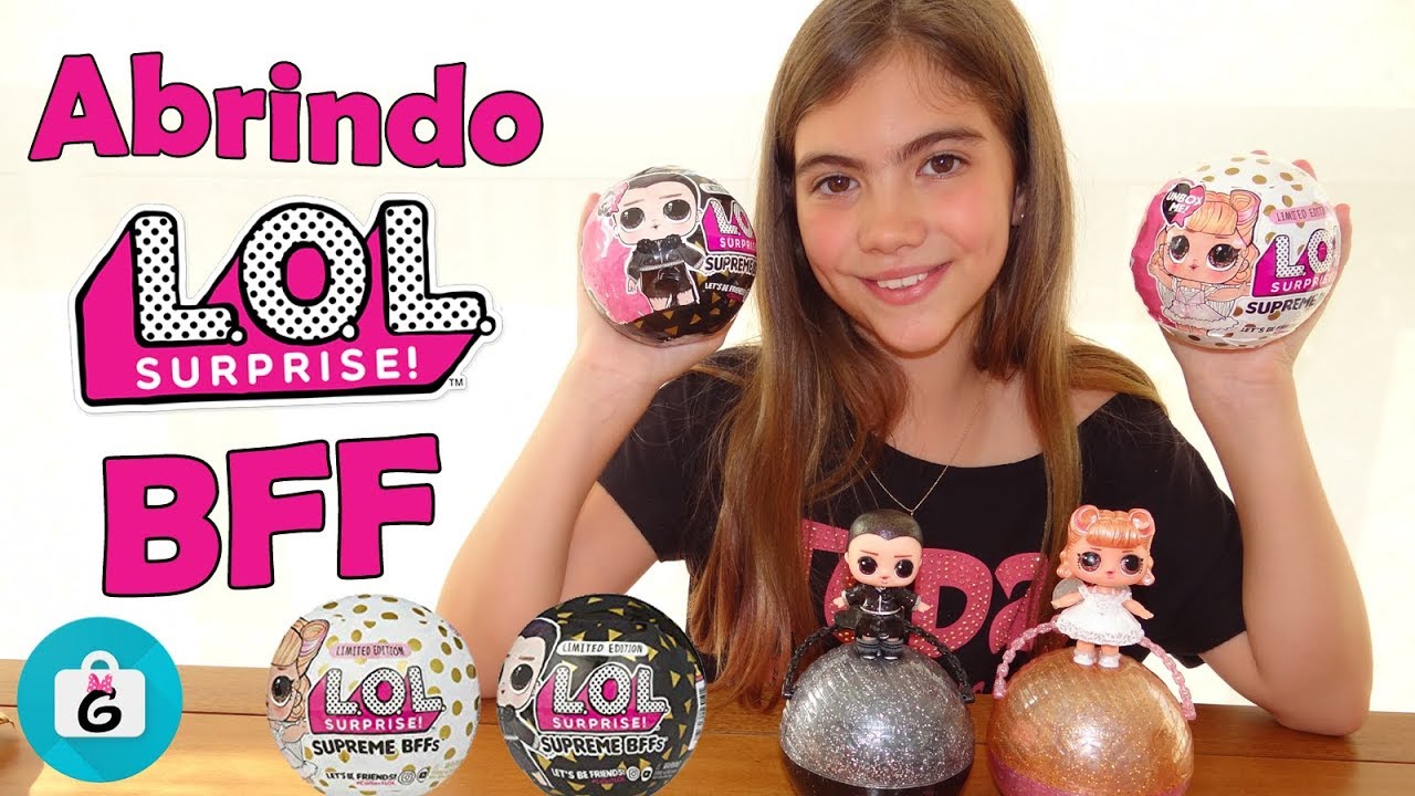 Abrindo LOL Surprise Supreme BFFs - Ultra Rara - LOL Menino e Menina