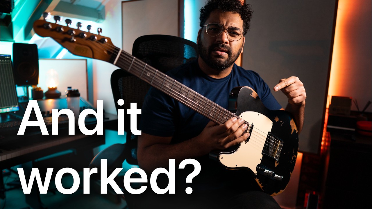 I tried to do death metal on this Telecaster