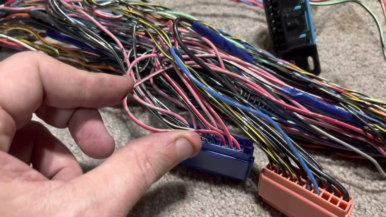 How to wire a stand alone swap harness for the VQ35DE when using the stock ECU