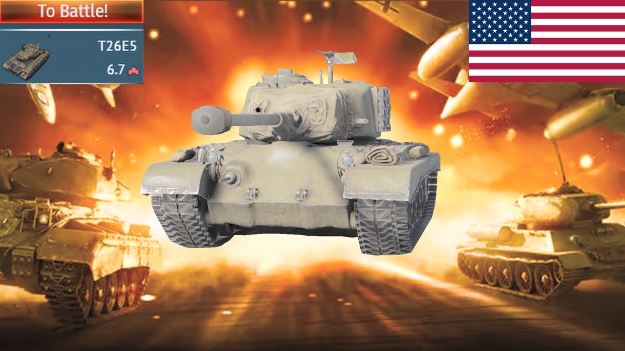 T26E5, возможно, один из лучших танков в игре💀
