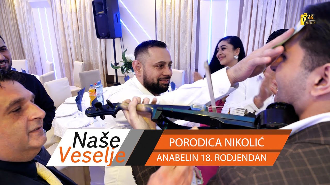 NASE VESELJE // PORODICA NIKOLIC // ANABELIN 18.  RODJENDAN