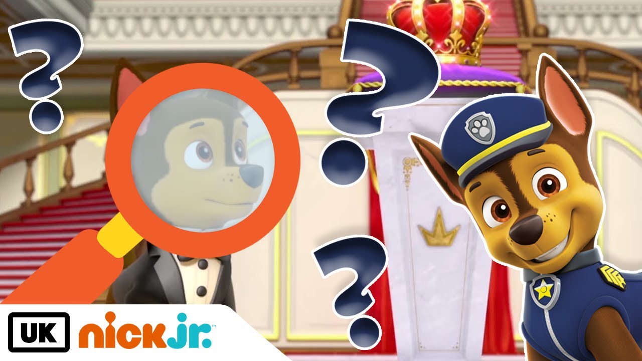 Paw Patrol | Can You Spot Chase? | Nick Jr. UK
