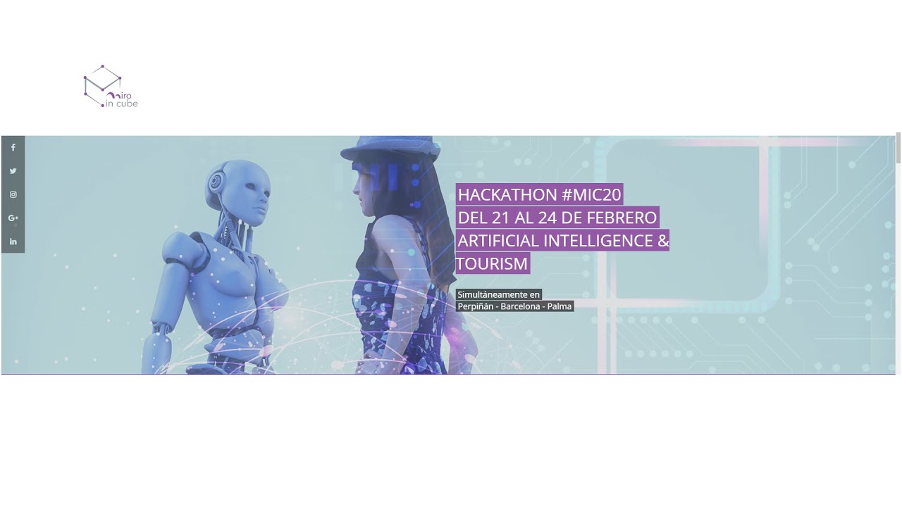 #MIC'20 - Inteligencia Artificial aplicada al turismo
