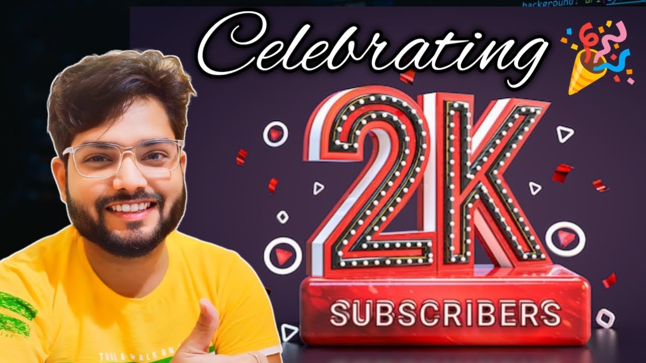 🔴 LIVE: Celebrating 2000 Youtube Family 🎉🎉🥳🥳 ||  Ask Anything 💻🔥