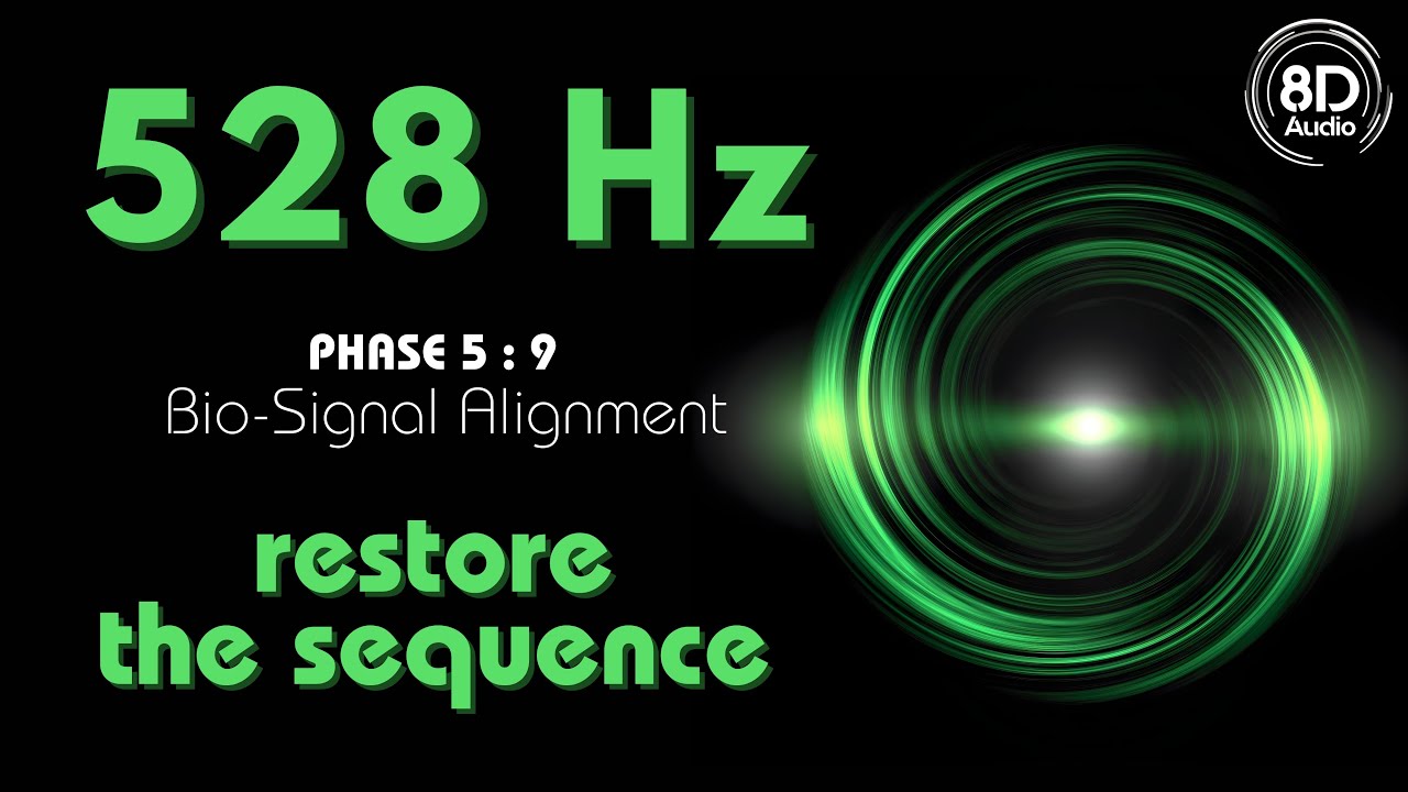 ORIGINAL PERFECTION ✦ 528 Hz Bio-Signal Alignment ✦ Guided Frequency Activation「Phase 4/9」