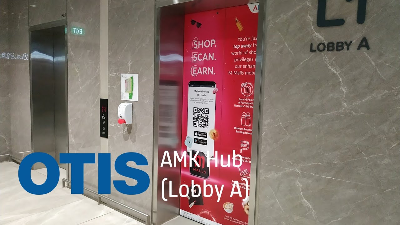 OTIS lifts at AMK Hub (Lobby A)