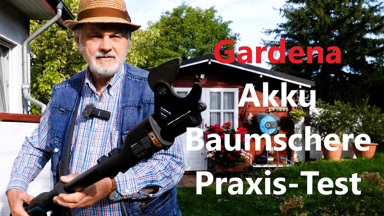 Gardena Akku Baumschere/Astschneider - mein persönlicher Praxistest Film 136