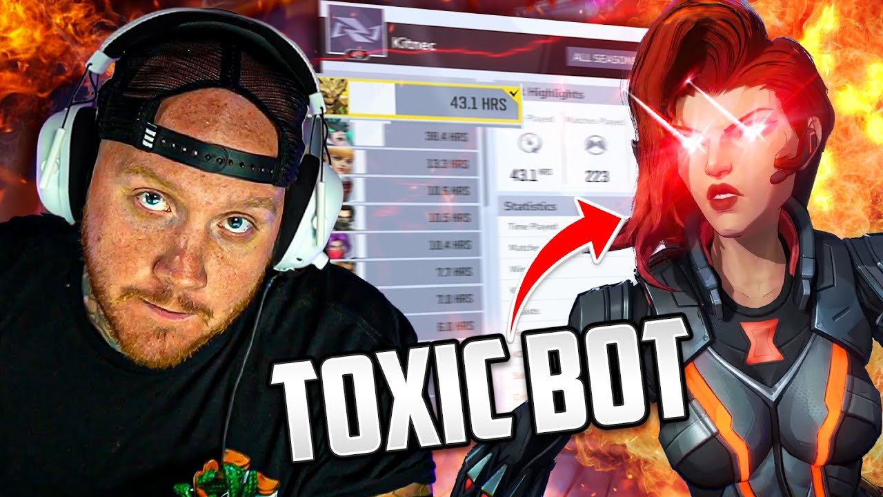 TOXIC TEAMMATE IS A BOT!!