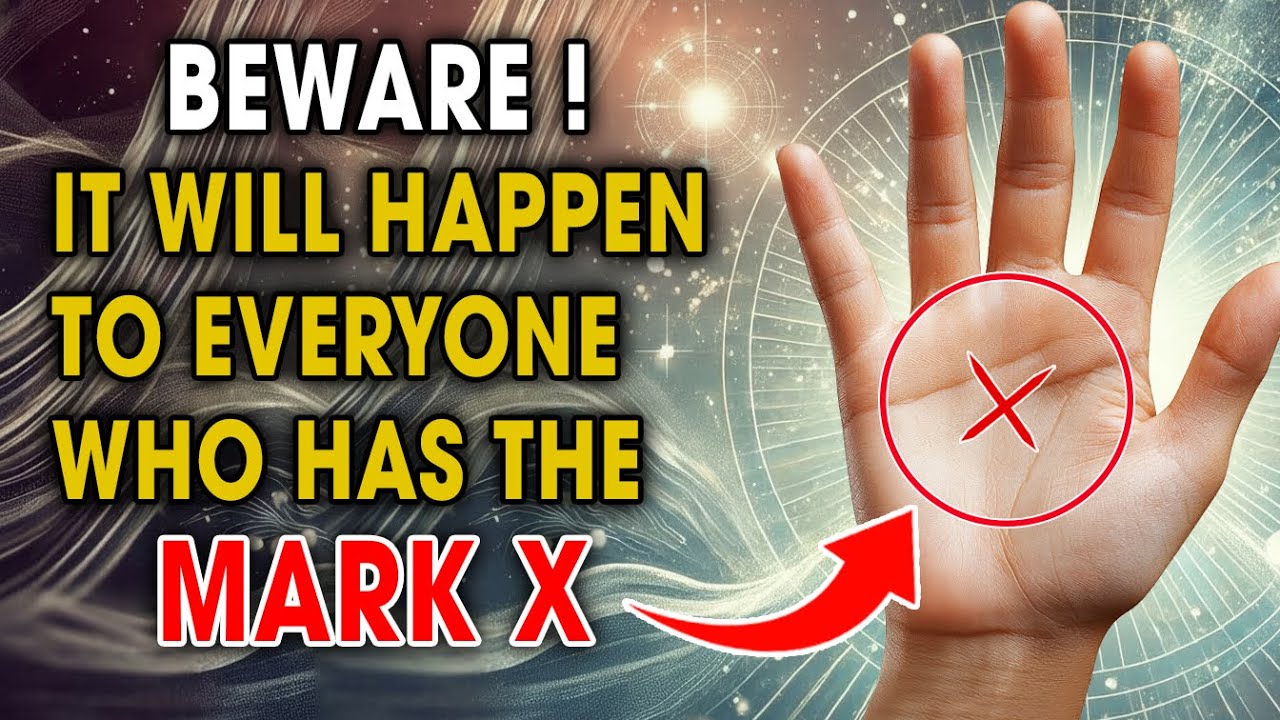 The Hidden Truth Behind the “X” Mark on Your Hand | Spiritual Universe