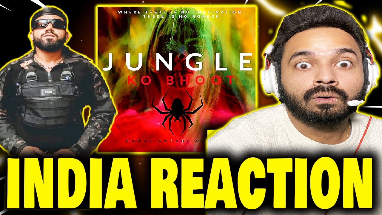 India 🇮🇳 Reaction On Nawaj Ansari & Jhapali$H JUNGLE KO BHOOT | GDX Reacts