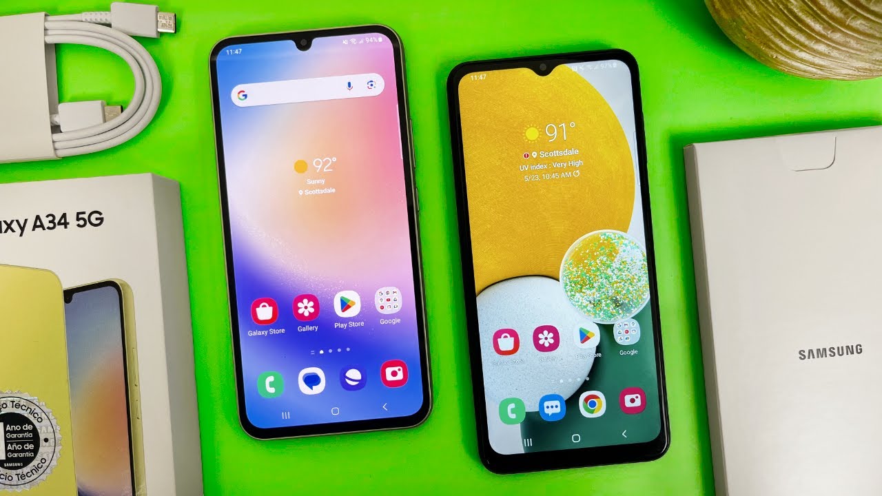 Samsung Galaxy A34 5G vs Samsung Galaxy A13 5G