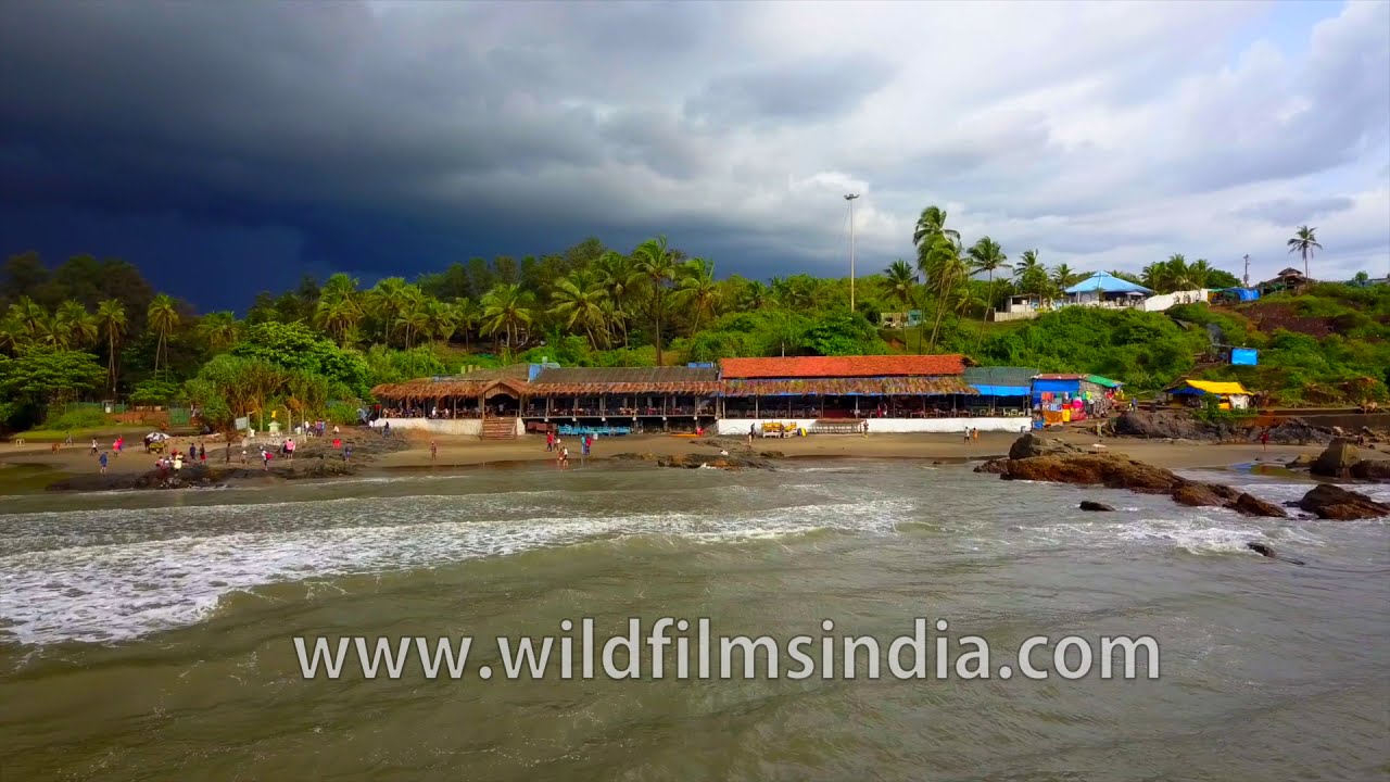 Arabian Sea monsoon extravaganza with fun view of Goa beaches as seen from the air
