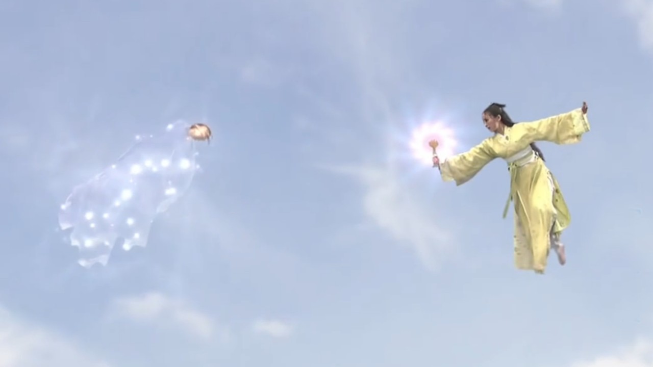 水神下界危害人間，正義女戰神出手降服！ #功夫 #動作