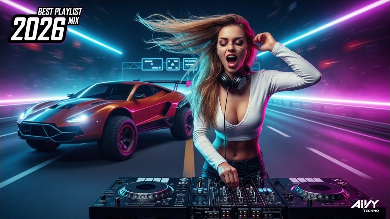 🔥Bass Boosted CAR MUSIC EDM Mix 2026🚗| Night Drive, Techno Drops & Club Banger – AIVY TECHNO Vol.115