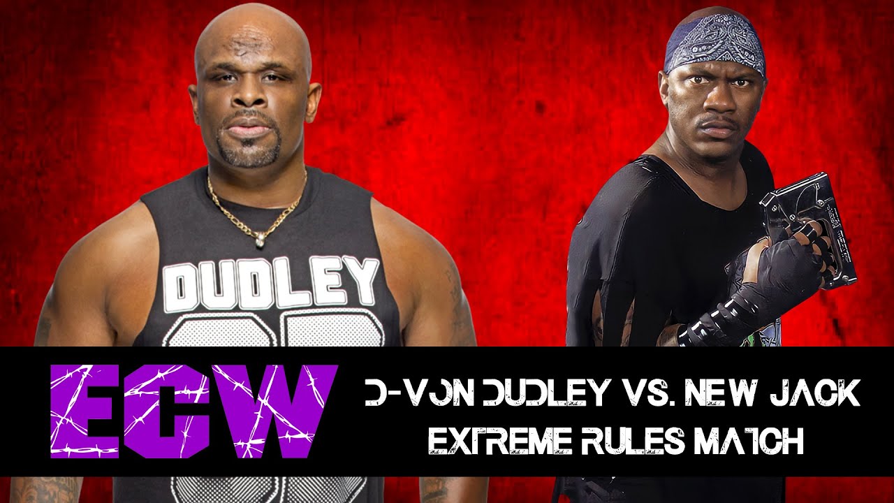 WWE 2K25 : D-Von Dedley VS New Jack (Extreme Rules Match) | ECW : One Night Stand