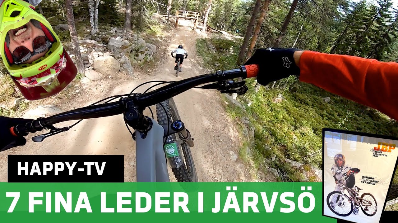 Järvsö Bergcykel Park: 7 smakprov från bike park-buffén