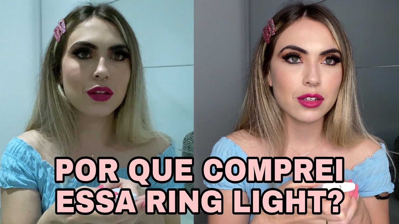 QUAL RING LIGHT COMPRAR? RESENHA TOMATE MLG-048A 18&rdquo;