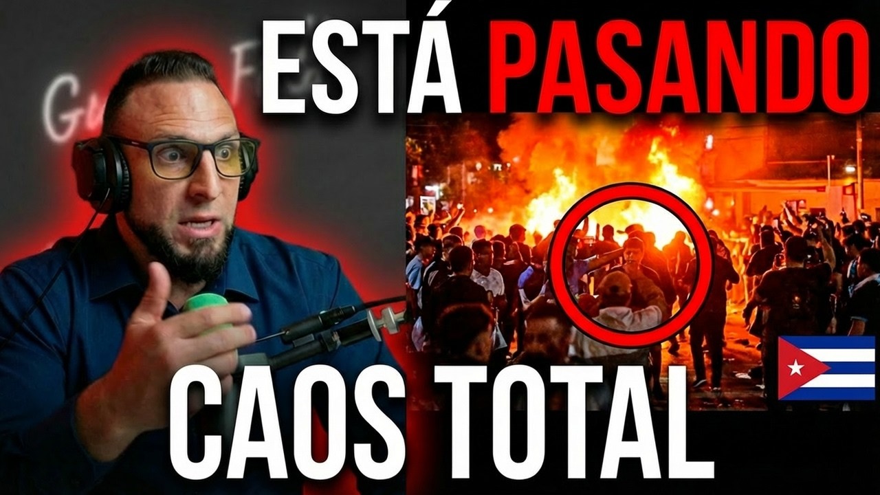 CUBA en LLAMAS 🔥 El PUEBLO PROTESTA y el RÉGIMEN DISPARA