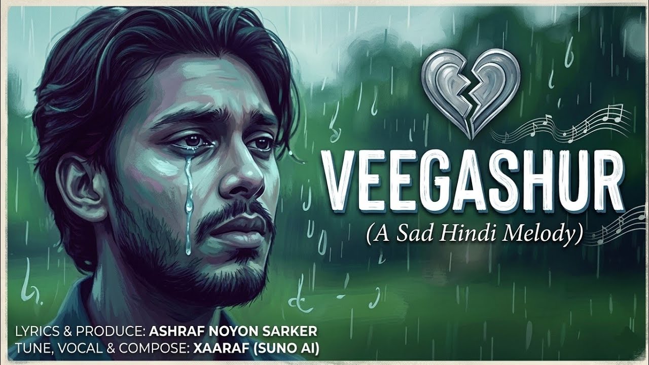 Veegashur 😭 Ashraf Noyon Sarker | Failure |Hindi Melody Song #failure #ashrafnoyonsarker 