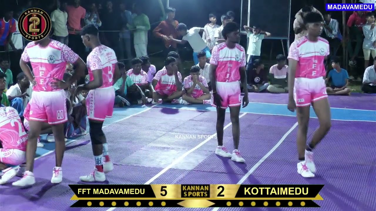KOTTAIMEDU VS MADAVAMEDU @MADAVAMEDU,SHRKAZHI KABADDI MATCH