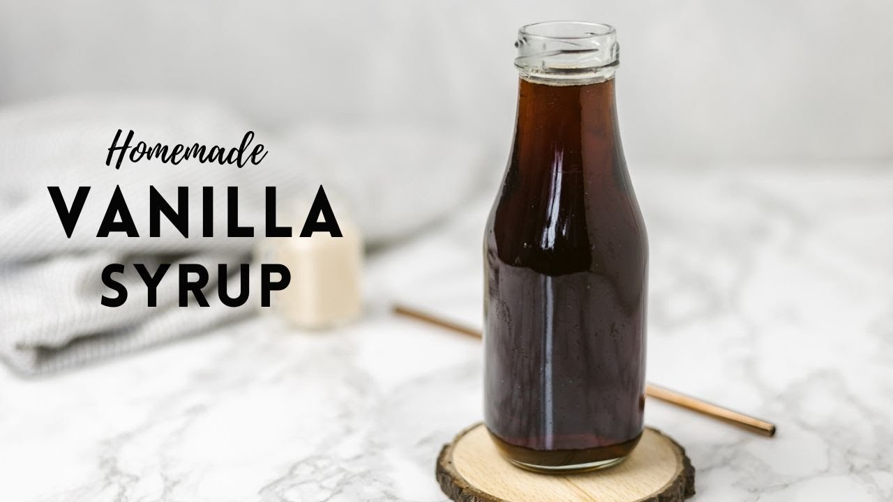 Homemade Vanilla Syrup For Coffee - How to make coffee syrup