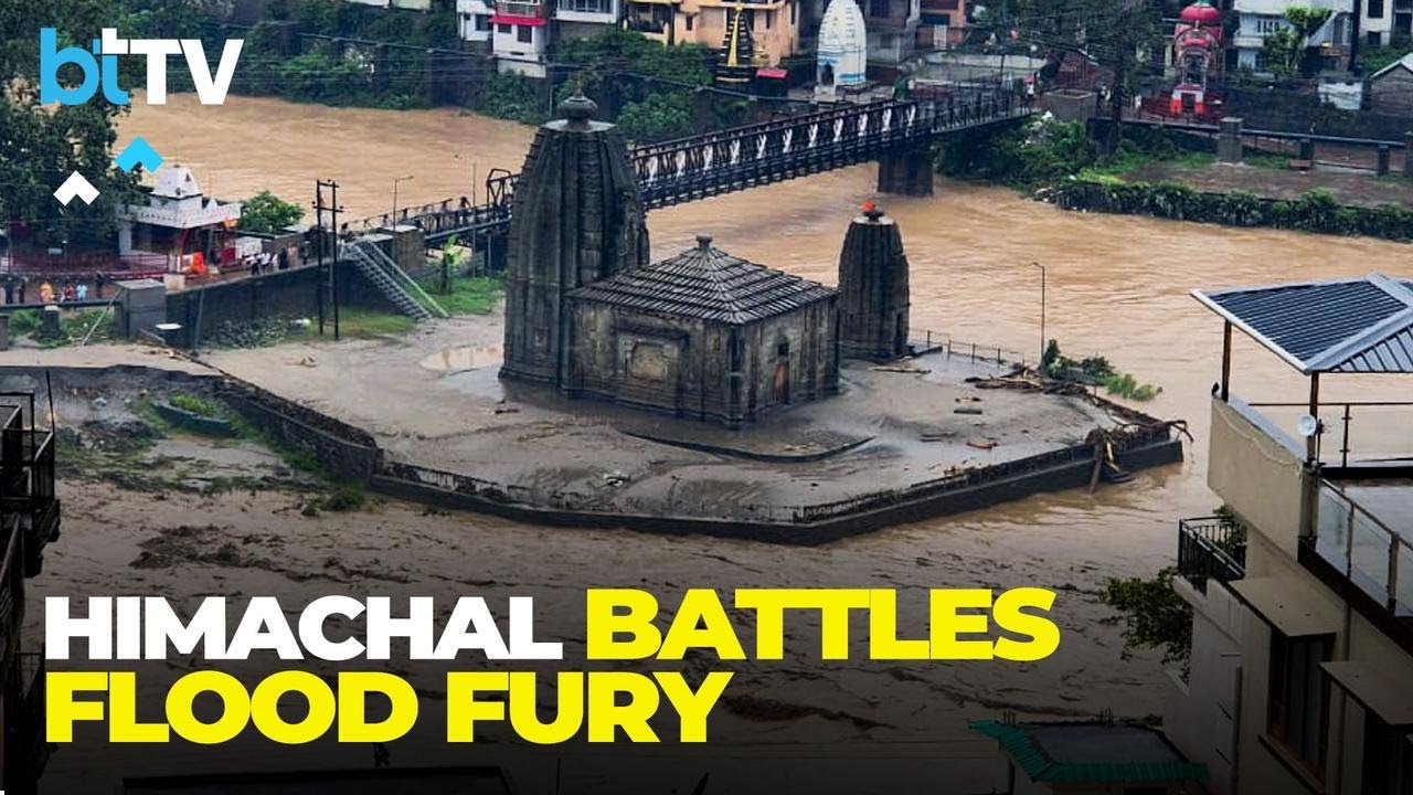 Himachal Flood Disaster: Beas River Overflows, Red Alert Issued, Rescue Ops Underway