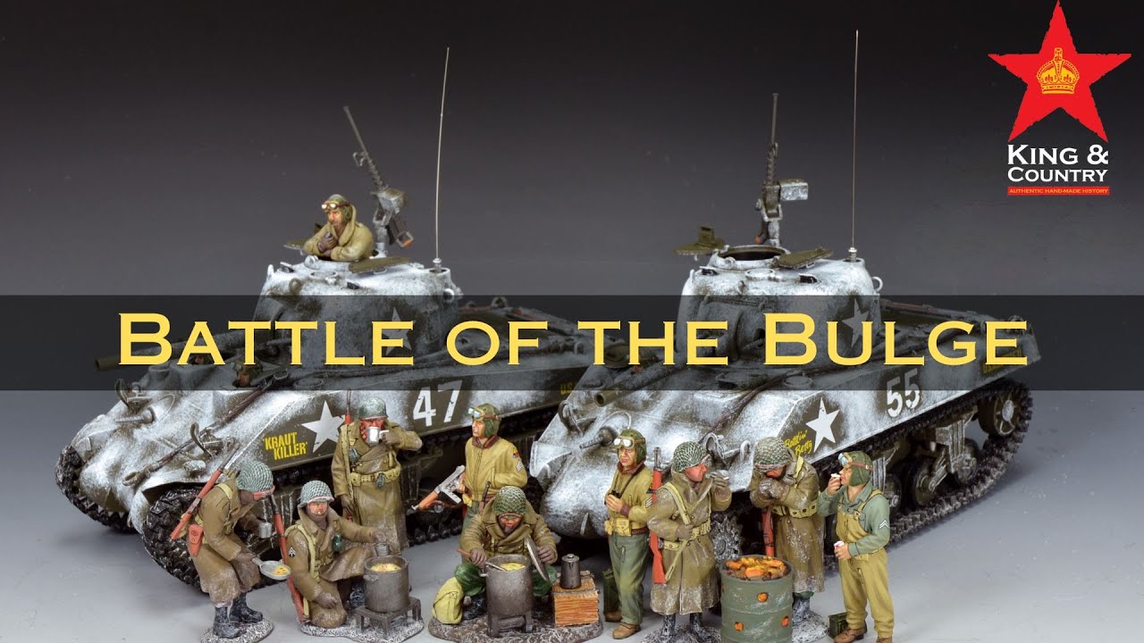 Armor In The Ardennes - King & Country Toy Soldiers