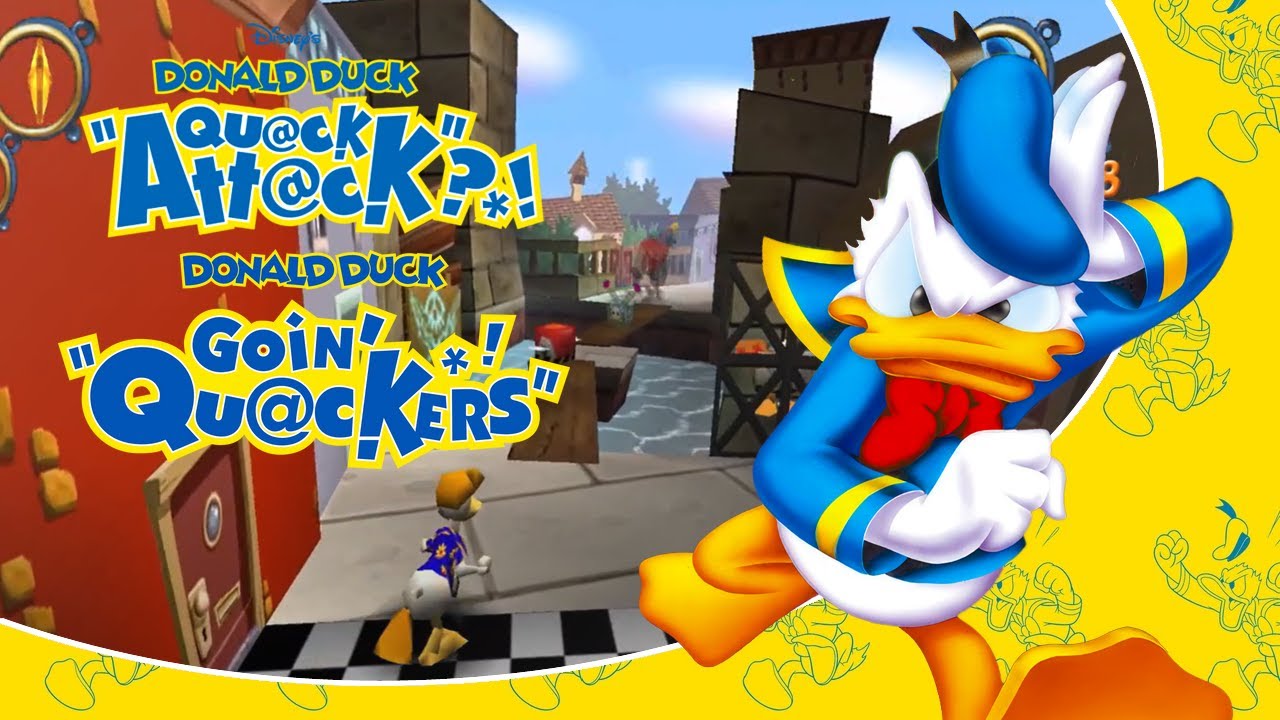 Donald Duck: Goin' Quackers/Donald Duck: Quack Attack - Full gameplay, No commentary, 2000, PC, 100%